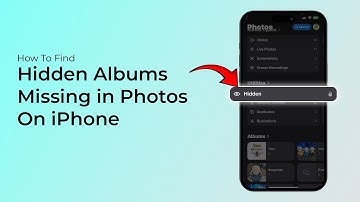 Hoe vind ik een verborgen album dat ontbreekt in Foto