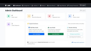 Library Management System using JAVA Spring Boot MYSQL