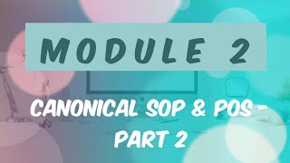 Module 2 - Canonical Form  SOP & POS 2