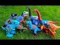 Dinosaur Jurassic World Superhero | T-rex, Brachiosaurus, Triceratops, Superman/ Spiderman eps.23
