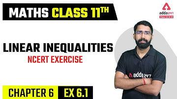 Class 11 Maths Chapter 6 Linear Inequalities | EXERCISE 6.1 | NCERT