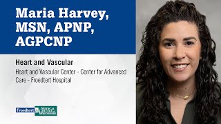 Maria Harvey, nurse practitioner, electrophysiology