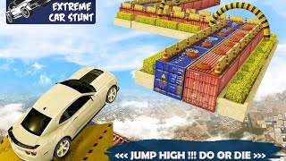 Extreme car racing stunts impossible tracks game android gameplay screenshot 1
