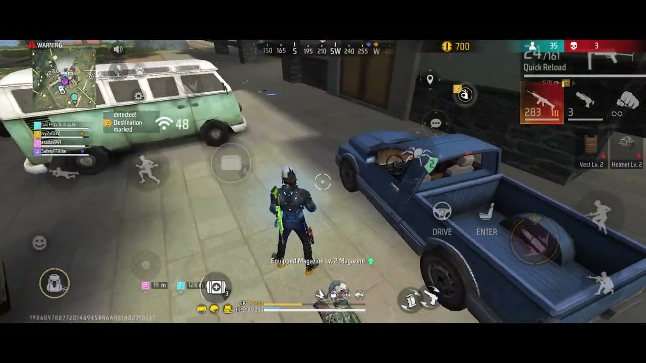 Battle Royale 💪🔥 | Free Fire video | OP SUJA 🔥