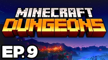 🤖 REDSTONE GOLEM, POWERFUL ENCHANTS, REDSTONE MINES! - Minecraft Dungeons Ep.9 (Gameplay Let