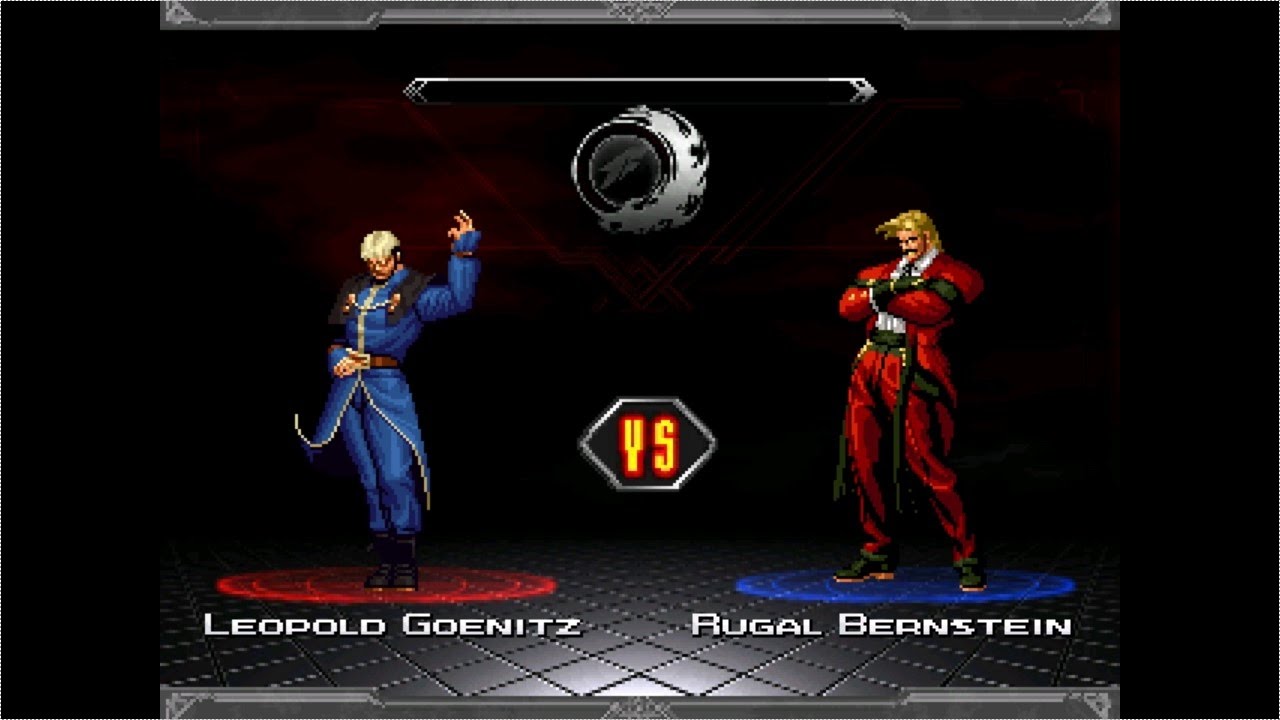 [KOF MUGEN]Goenitz vs Rugal Bernstein - YouTube
