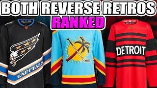 Ranking BOTH Sets Of Reverse Retro Jerseys!!