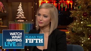 Jennifer Lawrence On Smoking Pot Before The Oscars | Plead the Fifth | WWHL