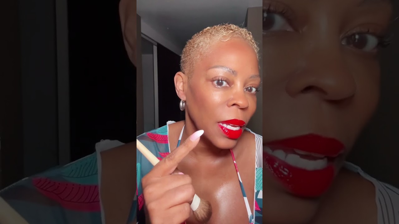 Sun-kissed glow? ☀️ This Haus Labs Power Sculpt Velvet Bronzer!!!!! It should be called EFFORTLESS