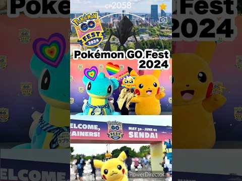【Pokémon GO Fest 2024】年に一度のポケモンgoのお祭りに行ってきた 😳🔥#pokemongo #ポケモンgo #ポケモン