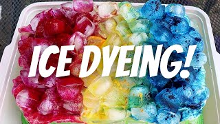 Dyepot Weekly #304 - Ice Dyeing Silk; New Paradise Fibers Acid Dyes!