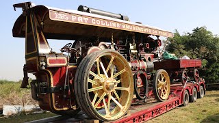 Steam Traction Engines at Haddenham Rally 2023