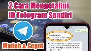 2 Cara Melihat ID Telegram Sendiri - Cek ID Telegram