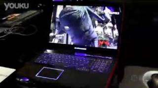 【GadgetsPlaza.com】【Cool Electronic Gadgets】 - CES 2011 - Alienware 3D Enabled M17x Laptop