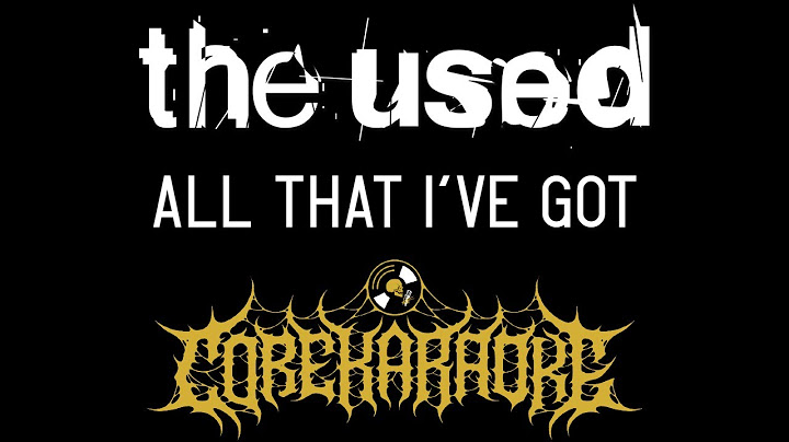 All That I've Got Karaoke version - Karaoke performance video thumbnail