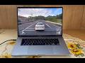 MacBook Pro 16" - Forza Horizon 6 gameplay