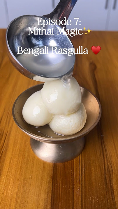 How To Make Bengali Rasgulla At Home ♥️✨