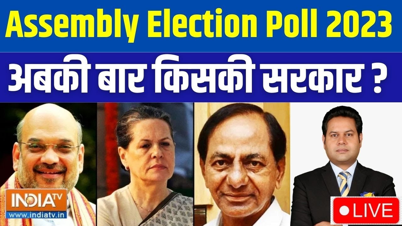 Election Opinion Poll Live : Telangana में चौंकाने वाले नतीजे  | India TV Opinion Poll Live | BRS