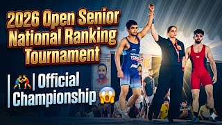 2026 Open Senior National Ranking Tournament | Official Championship 🔥😱🤼 #video #trendingvideo 