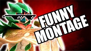 FUNNY MONTAGE! NEW Pokken Tournament DX Funny Moments Gameplay
