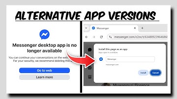Messenger Desktop App is No longer Available | How to Use Messenger as Desktop App on Windows