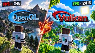Full VULKAN VS OPENGL IN MINECRAFT SKLauncher 26.2! 😱 WHICH ONE IS FASTER Update