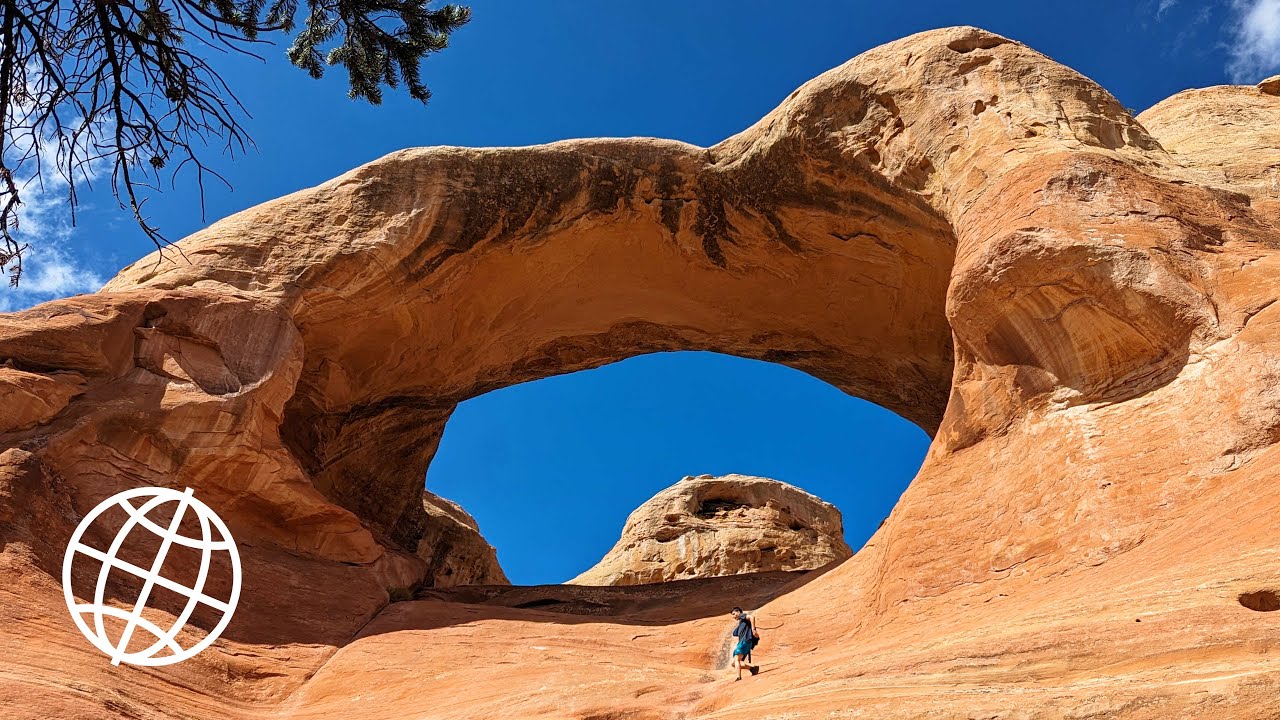 Rattlesnake Canyon Arches, Colorado, USA  [Amazing Places 4K]