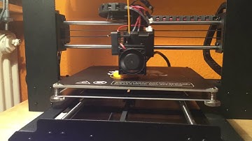 Wanhao I3 3D printer failed print - too fast!