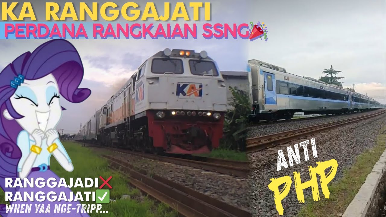 KA RANGGAJATI GLOW UP & SHINNING‼️. Hunting KA Ranggajati Perdana Rangkaian SSNG ke Daop 9 Jember.