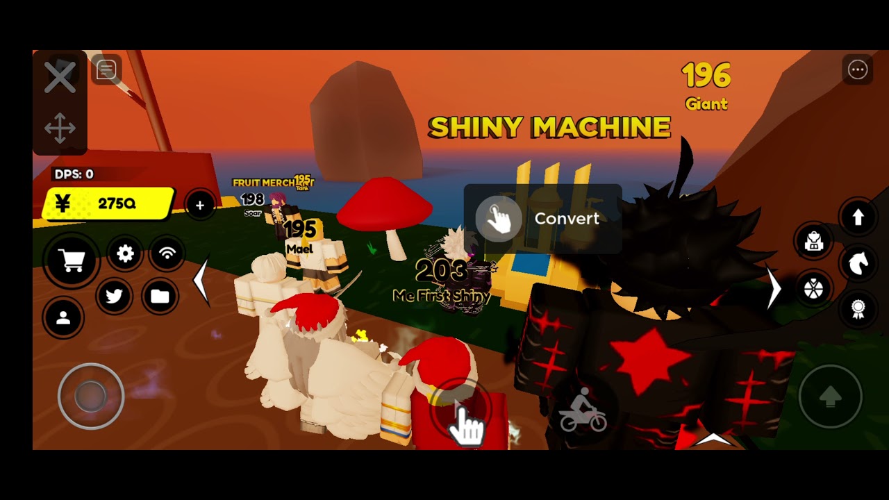 Crafting shiny Divine Madara in Anime Fighters Simulator