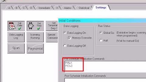 How to Control Sensor Power on the dataTaker DT500