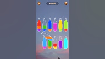 Water Sort level 157 #game #gamer #gaming #shorts #viral #shortsvideo #trending #watersort #games