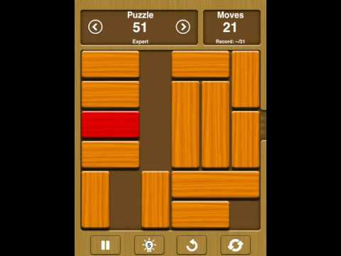 Unblock Me Solutions for expert level #51