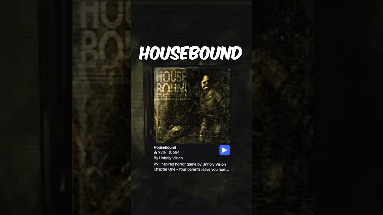 Roblox Game Housebound Roblox YouTube 