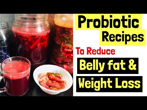 probiotics-for-weight-loss-|-fermented-food-to-reduce-belly-fat-|-sauerkraut,-kanji,-pickle-recipes