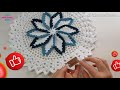 🔴 Sousplat Crochê Requinte / Toalhinha - Pink Artes Croche by Rosana Recchia