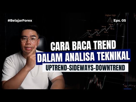 Cara Membaca Trend dalam analisa teknikal – Uptrend Sideways Downtrend -  Eps.05