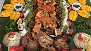 Welcome to our Father’s Day special Mukbang or Boodle fight.