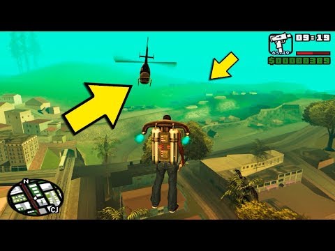 GTA San Andreas - Cadê o Game - Notícia - Curiosidades - Bug nos  helic?pteros da policia e San News.