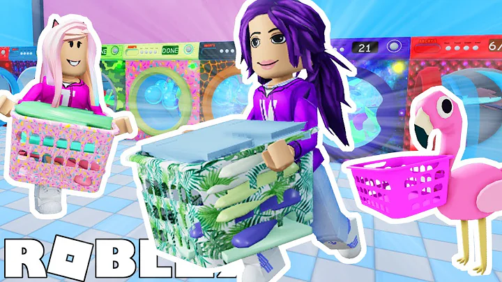 We built-out our Laundromat! | Roblox: Laundry Sim...