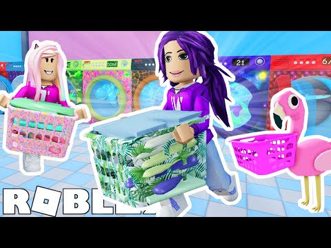 We built-out our Laundromat! | Roblox: Laundry Simulator ????