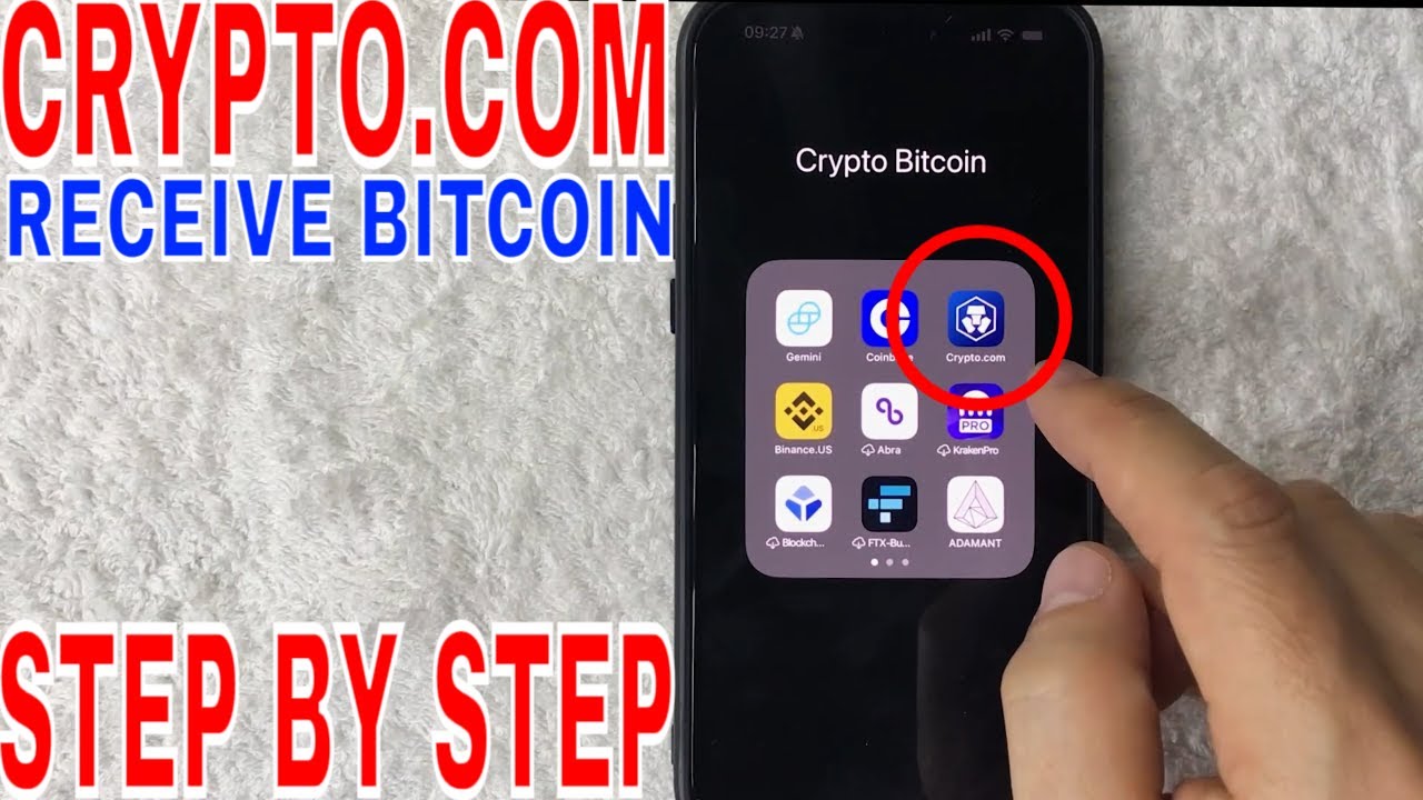 ✅ How To Receive Bitcoin On Crypto.com 🔴