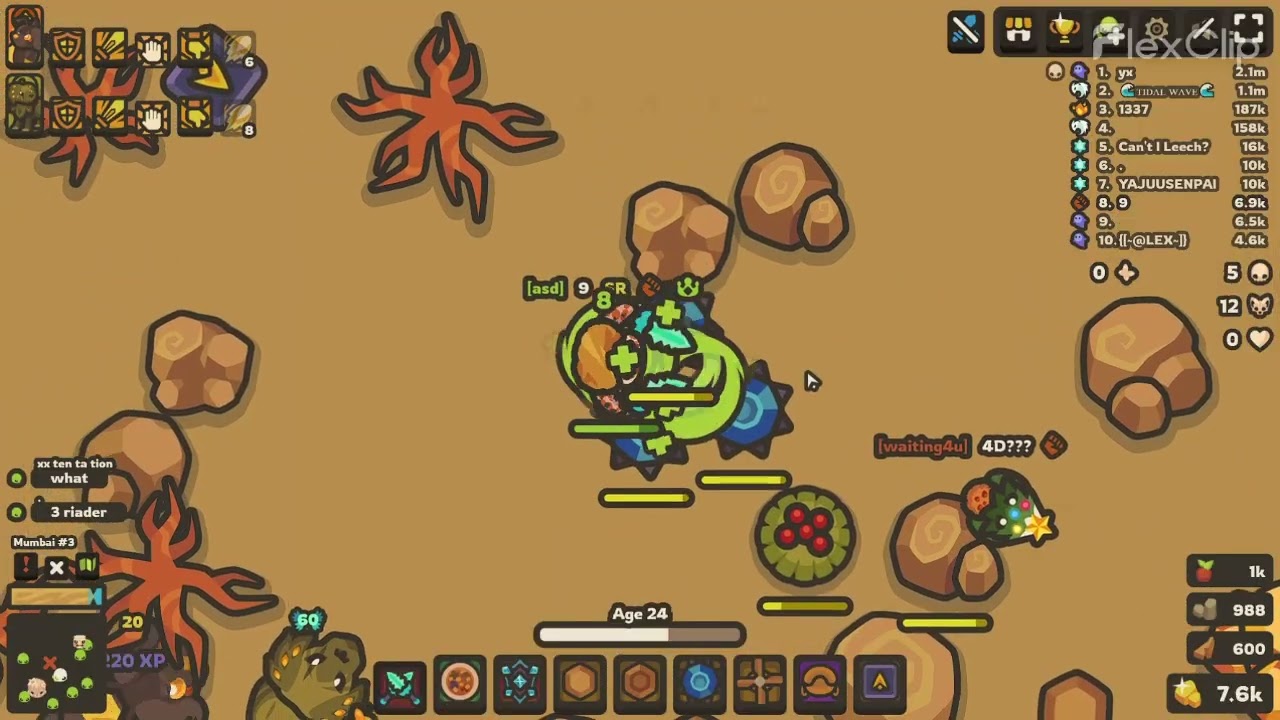 Taming.io | Some Clips