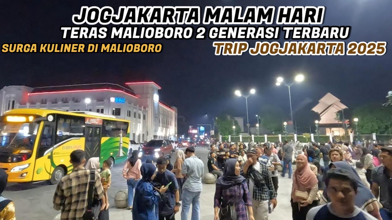 TRIP YOGYAKARTA 2025 - Teras Malioboro Dua Lokasi Baru Surga Kuliner Malam Nyaman Dan Bersih !!