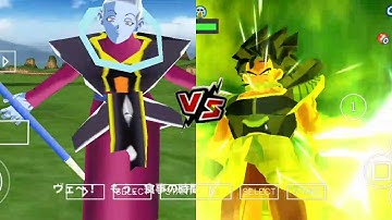 DBZ TTT ISO MOD Whis VS Broly DBS Armor DBS Movie
