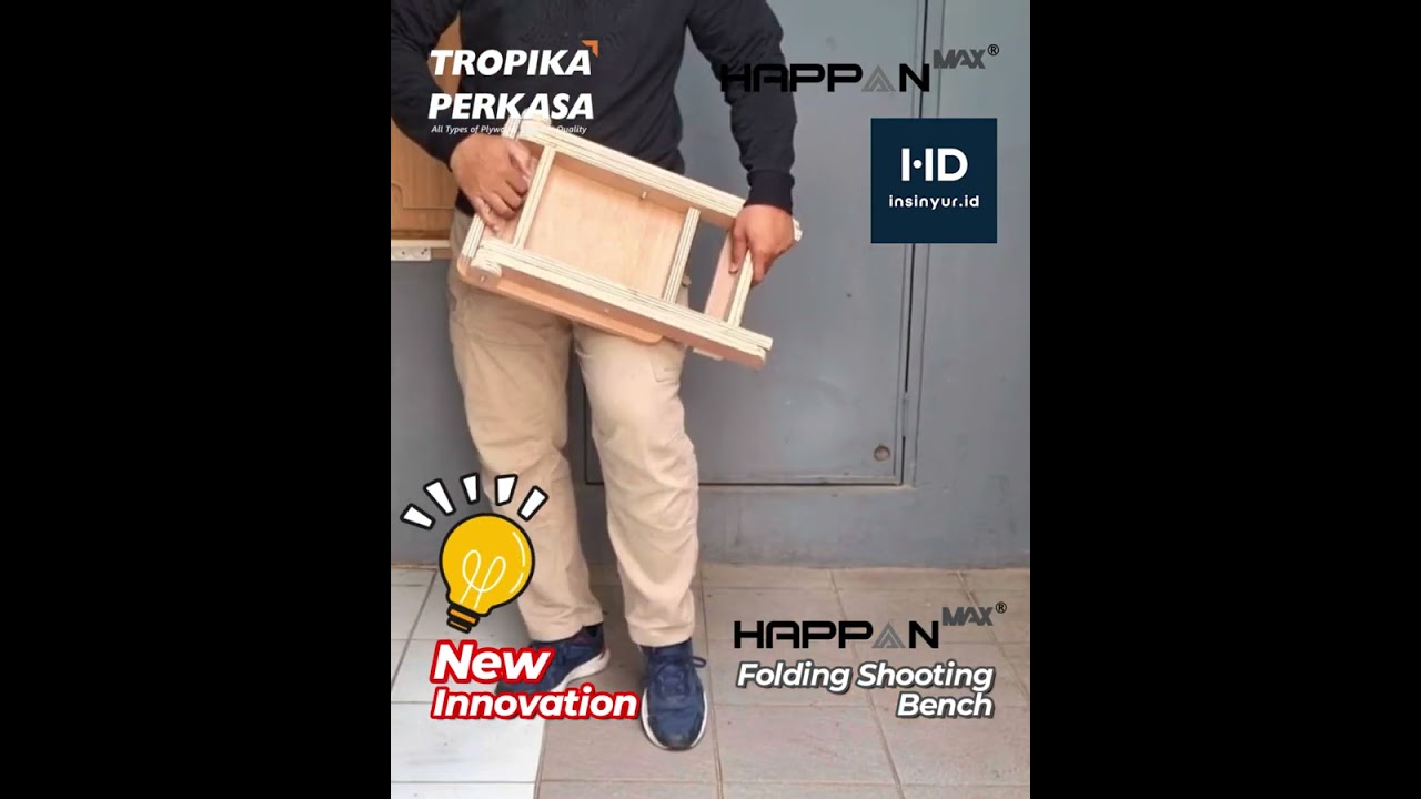 HAPPANMax® for Folding Shooting Bench. NEW INNOVATION!