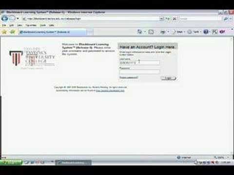 TUC BB6 001 How to log in