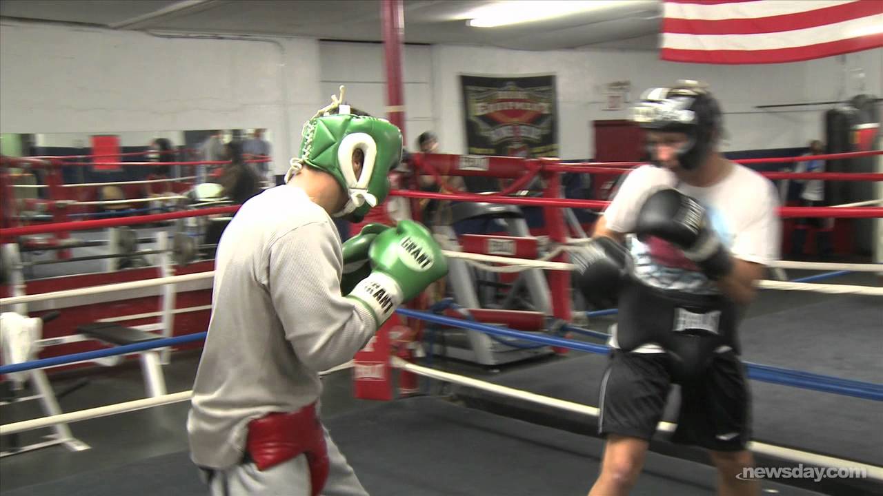 Boxing with a helmet cam YouTube