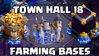 Oh Omg New Th18 Best Farming Bases With Link New Th18 Farming Bases With Link Coc Bases