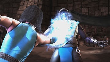 Mortal Kombat X - Sub-Zero/Kitana Mesh Swap Intro, X Ray, Victory Pose, Fatalities, Brutality